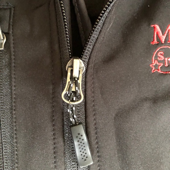 Maker’s Mark Logo Heavyweight Jacket Black/Red XL - Picture 4 of 8